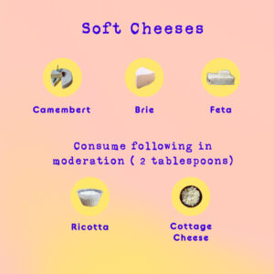 Low lactose soft cheeses