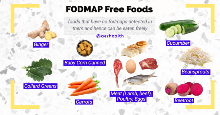 Low FODMAP Diet - FODMAP Free Foods