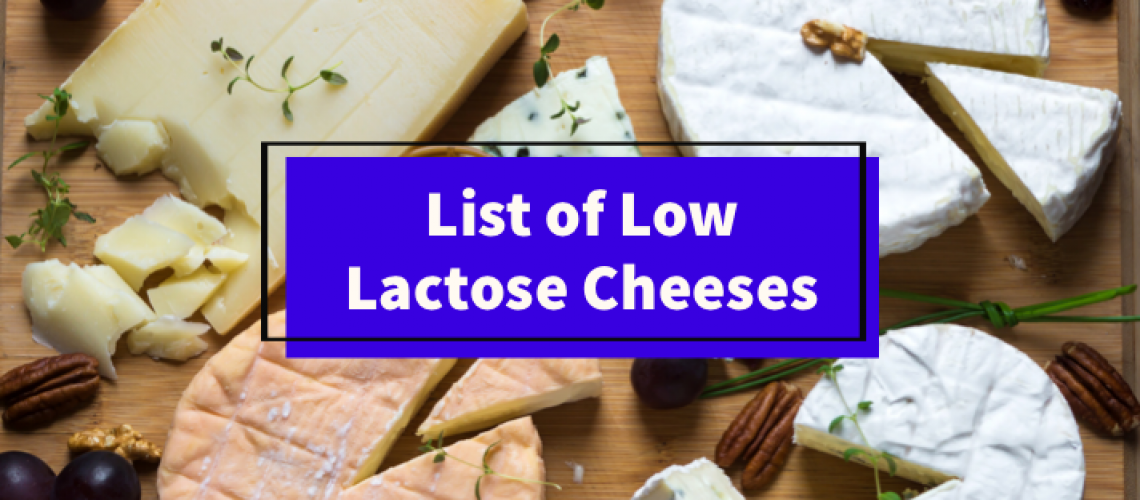Low lactose cheese